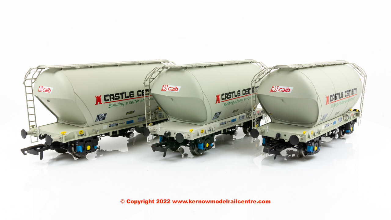 ACC2036CS-Q Accurascale PCA - Cement Wagon Triple Pack - VTG Castle Cement